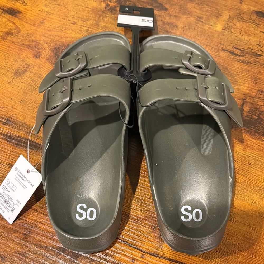 SO Women's Olive Green Sandals